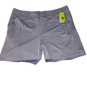 All in motion gray athletic pull on shorts size XXL